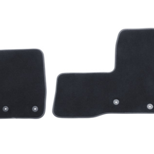 Predpražniki Premium iz velurja, črni